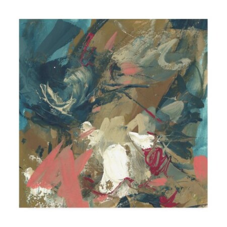 Trademark Fine Art Melissa Wang 'Diffusion Abstract I' Canvas Art, 14x14 WAG14243-C1414GG
